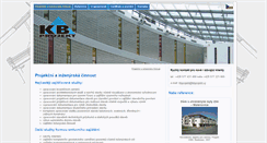 Desktop Screenshot of kbprojekt.cz